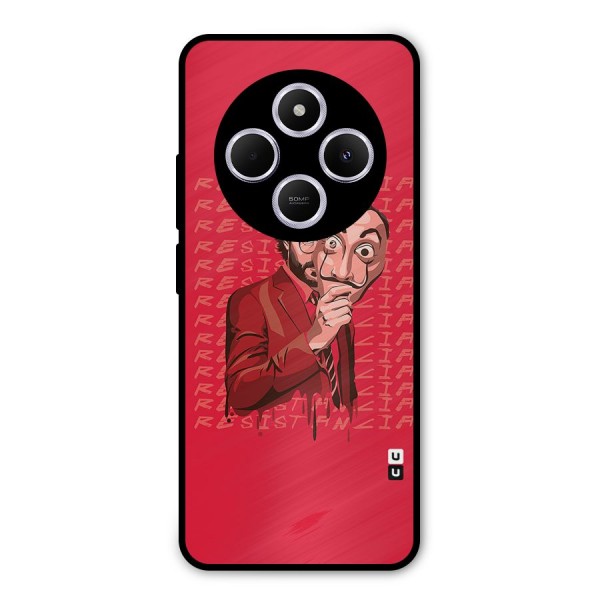 Resistancia Professor Art Metal Back Case for Redmi A4