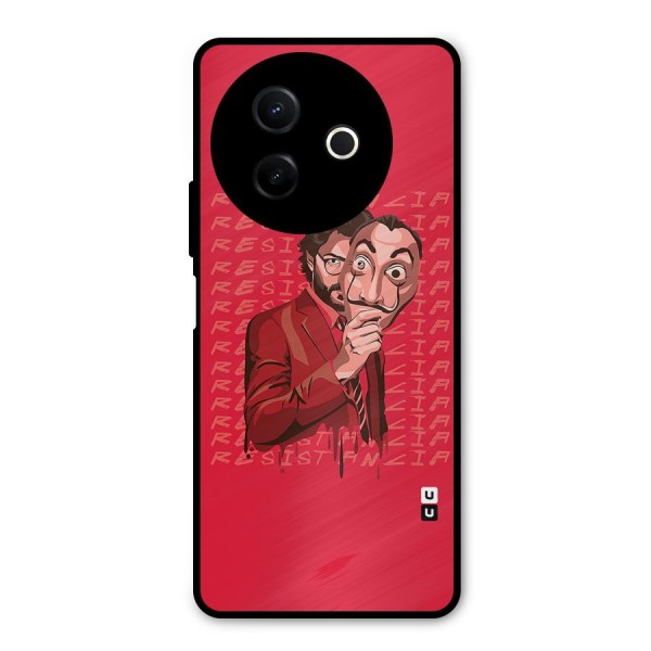 Resistancia Professor Art Metal Back Case for Vivo Y39