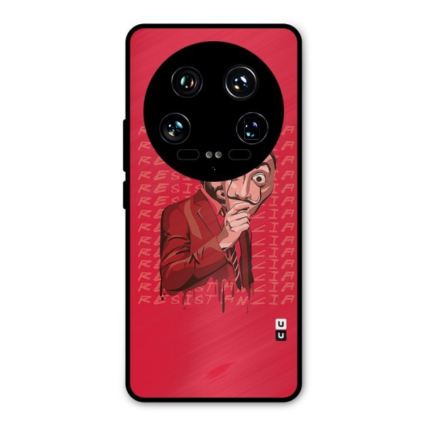 Resistancia Professor Art Metal Back Case for Xiaomi 14 Ultra