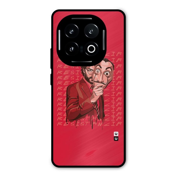 Resistancia Professor Art Metal Back Case for iQOO 13