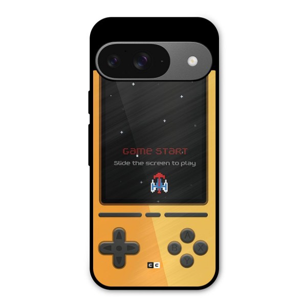 Retro Gamepad Metal Back Case for Google Pixel 9
