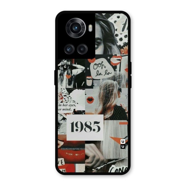 Retro Pattern Metal Back Case for OnePlus 10R