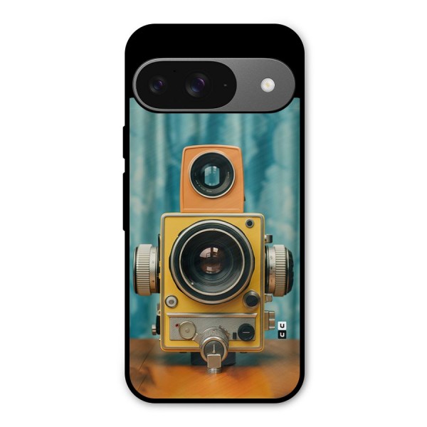 Retro Projector Metal Back Case for Google Pixel 9