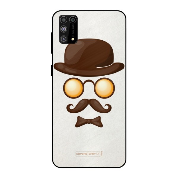 Retro Style Metal Back Case for Galaxy F41