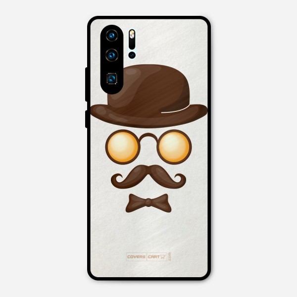 Retro Style Metal Back Case for Huawei P30 Pro