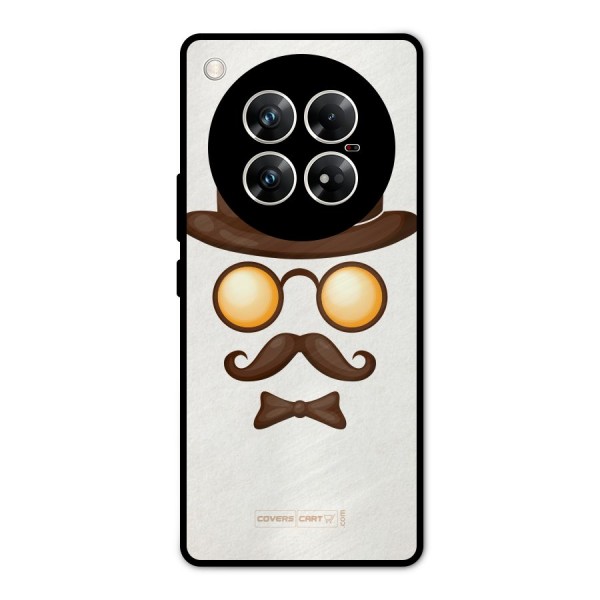 Retro Style Metal Back Case for Infinix Zero 40 5G