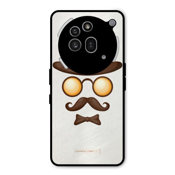 Retro Style Metal Back Case for Nothing Phone 3a Pro