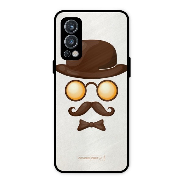 Retro Style Metal Back Case for OnePlus Nord 2 5G