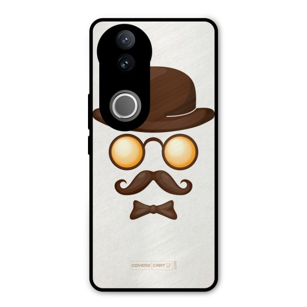 Retro Style Metal Back Case for Vivo V50e