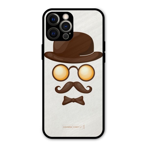 Retro Style Metal Back Case for iPhone 12 Pro Max