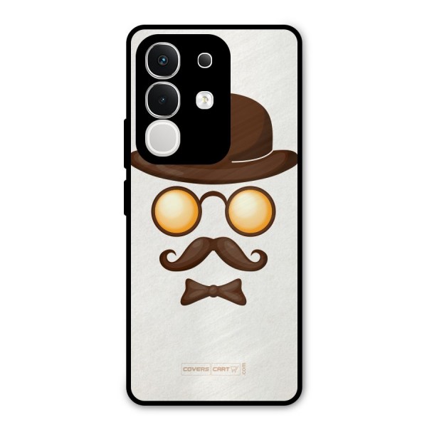 Retro Style Metal Back Case for iQOO Z10x