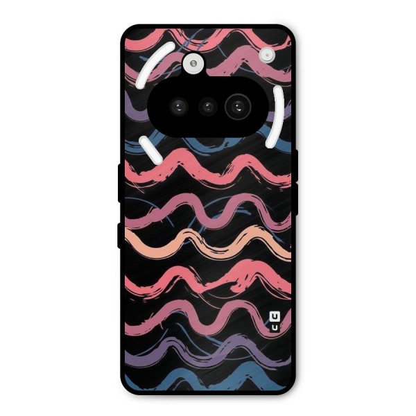 Ribbon Art Metal Back Case for Nothing Phone 3a