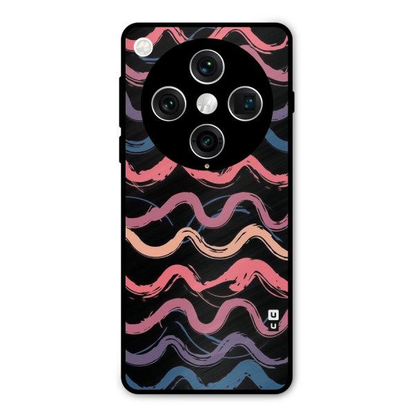 Ribbon Art Metal Back Case for Oppo Find X8 Pro