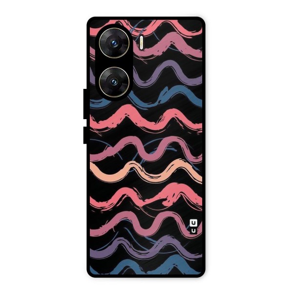 Ribbon Art Metal Back Case for Vivo V29e