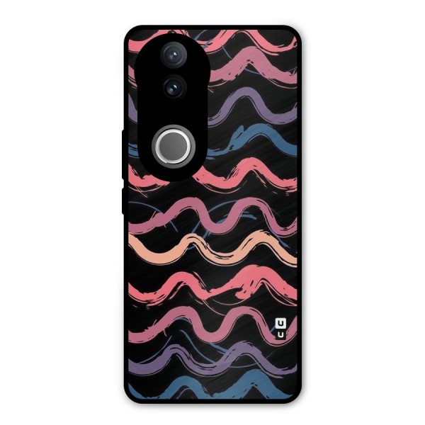Ribbon Art Metal Back Case for Vivo V50e