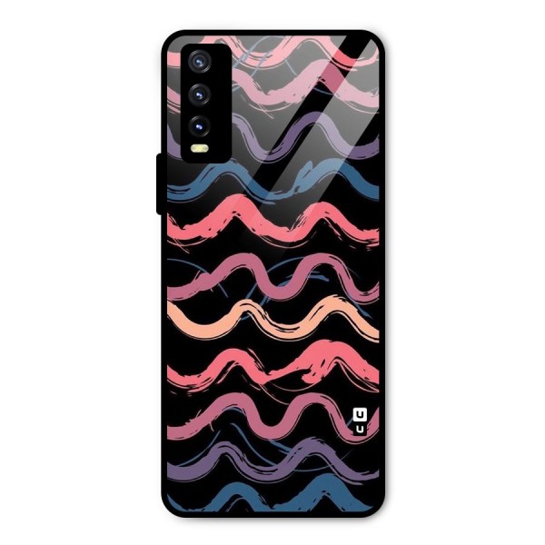 Ribbon Art Metal Back Case for Vivo Y20i