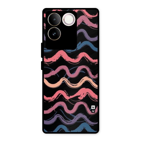 Ribbon Art Metal Back Case for iQOO Z7 Pro