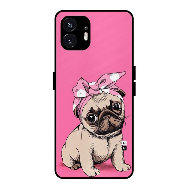 Ribbon Doggo Metal Back Case for Nothing Phone 2