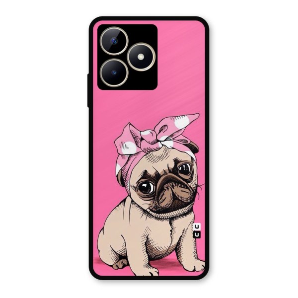 Ribbon Doggo Metal Back Case for Realme C53