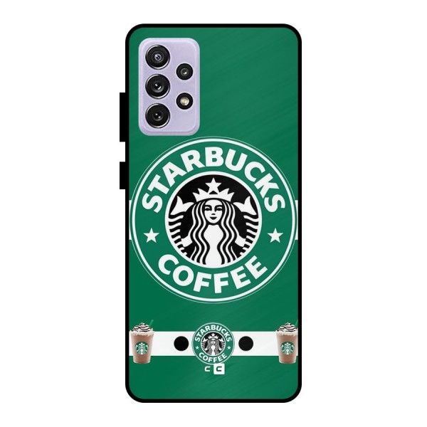 Ribbon StarBucks Metal Back Case for Galaxy A72