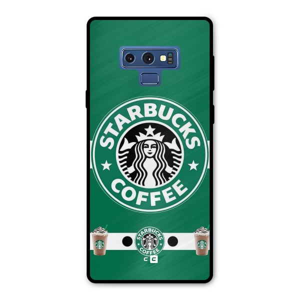 Ribbon StarBucks Metal Back Case for Galaxy Note 9