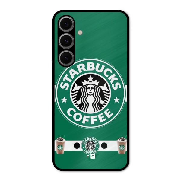 Ribbon StarBucks Metal Back Case for Galaxy S24 FE