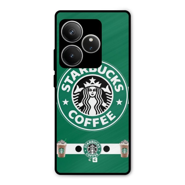 Ribbon StarBucks Metal Back Case for Realme GT 6