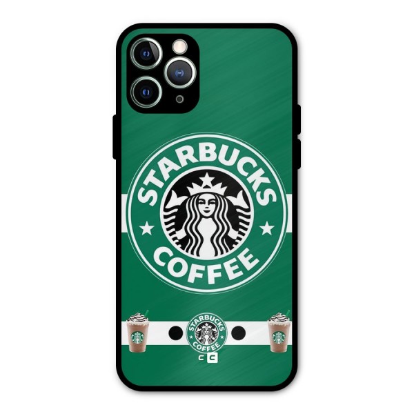 Ribbon StarBucks Metal Back Case for iPhone 11 Pro Max