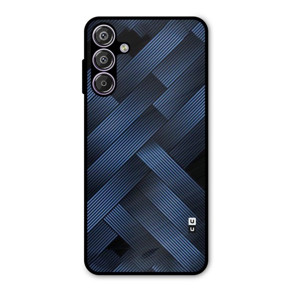 Ribbon Stripes Metal Back Case for Galaxy F15