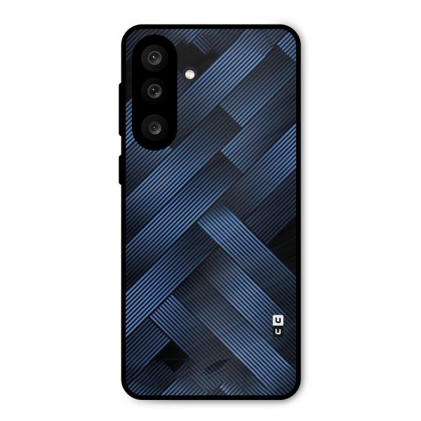 Ribbon Stripes Metal Back Case for Galaxy M56