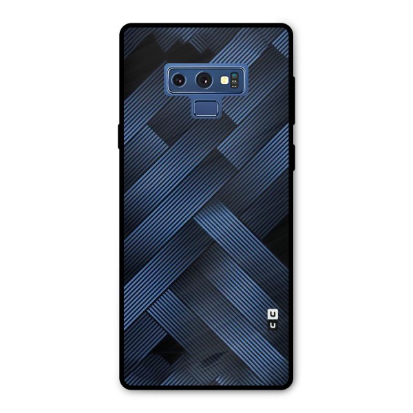 Ribbon Stripes Metal Back Case for Galaxy Note 9