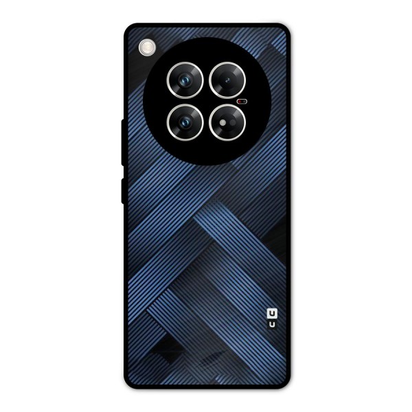 Ribbon Stripes Metal Back Case for Infinix Zero 40 5G