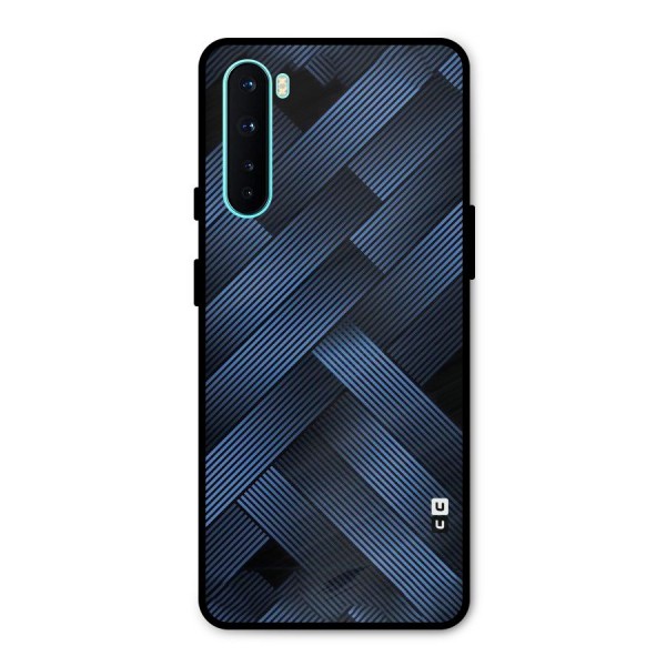 Ribbon Stripes Metal Back Case for OnePlus Nord