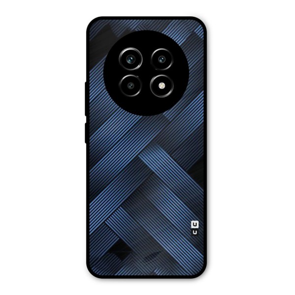 Ribbon Stripes Metal Back Case for Realme 13 Pro
