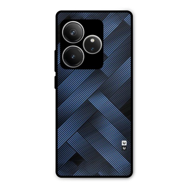 Ribbon Stripes Metal Back Case for Realme GT 6