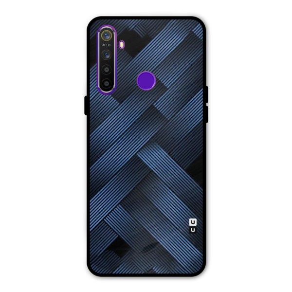 Ribbon Stripes Metal Back Case for Realme Narzo 10