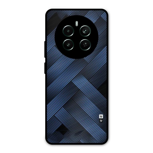 Ribbon Stripes Metal Back Case for Realme Narzo 70 Pro