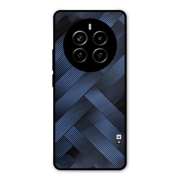 Ribbon Stripes Metal Back Case for Realme P1 Pro