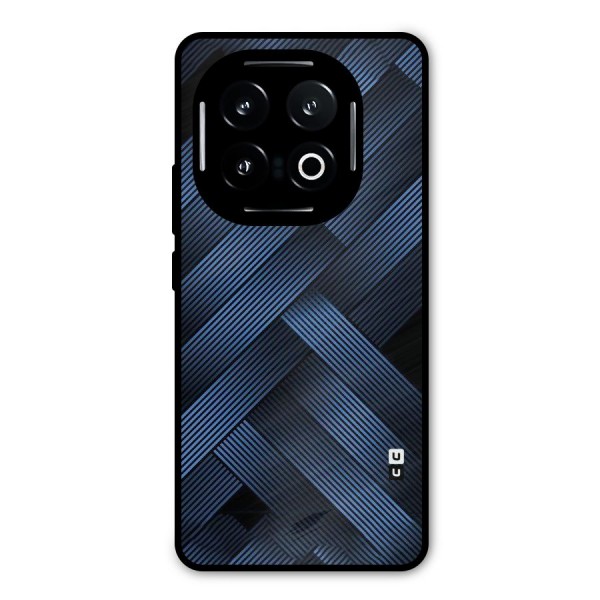 Ribbon Stripes Metal Back Case for iQOO 13