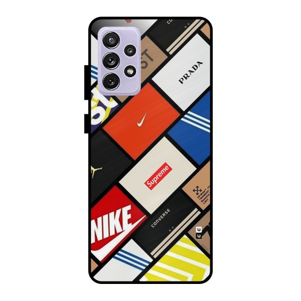 Rich Boxes Metal Back Case for Galaxy A72