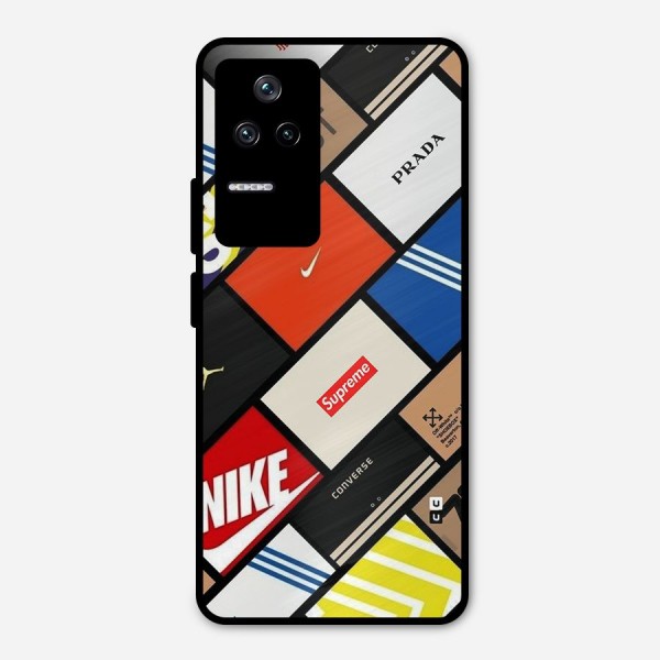 Rich Boxes Metal Back Case for Poco F4 5G