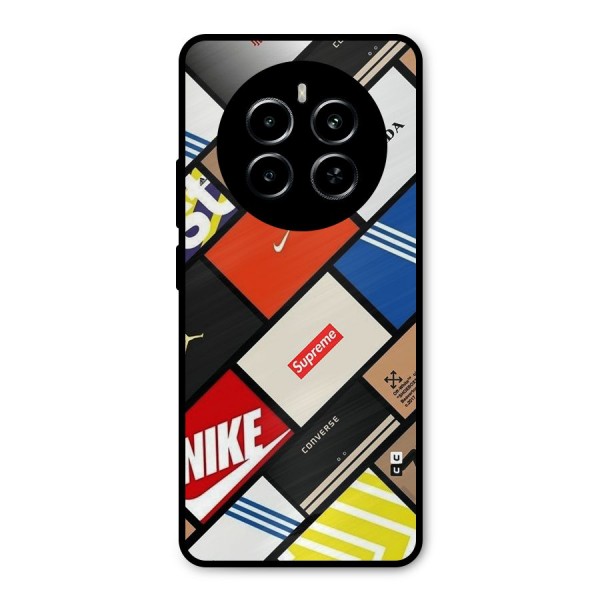 Rich Boxes Metal Back Case for Realme P1