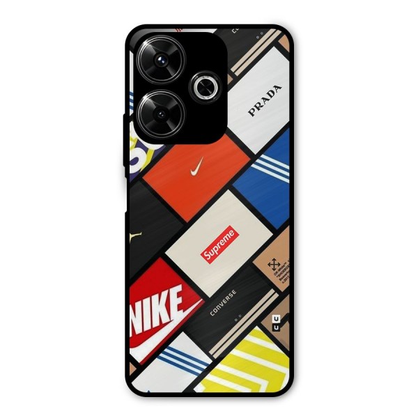 Rich Boxes Metal Back Case for Redmi 13 5G