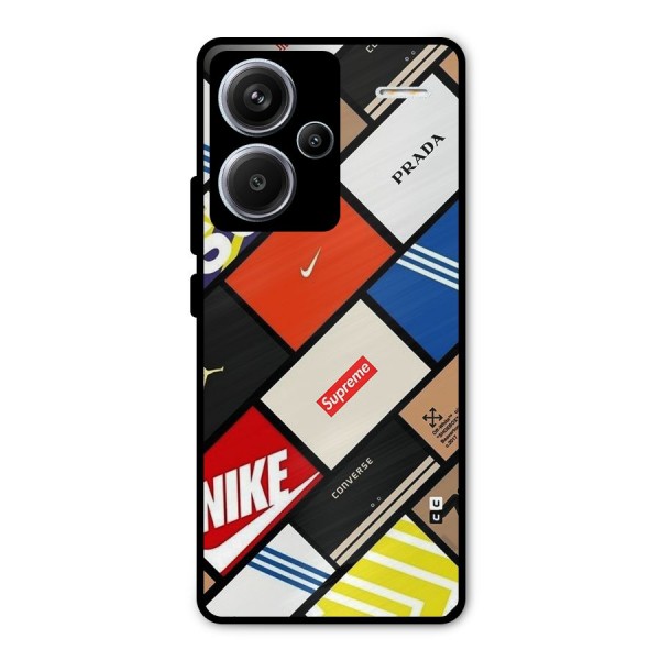 Rich Boxes Metal Back Case for Redmi Note 13 Pro Plus