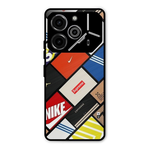 Rich Boxes Metal Back Case for Tecno Pova 6 Pro