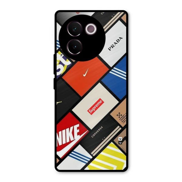 Rich Boxes Metal Back Case for Vivo V30e