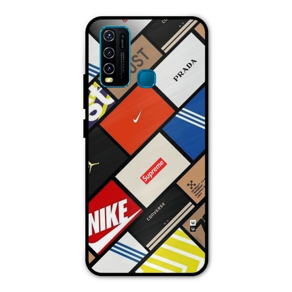 Rich Boxes Metal Back Case for Vivo Y50
