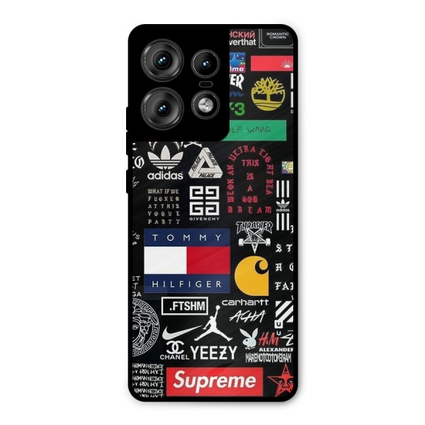 Rich Class Metal Back Case for Motorola Edge 50 Pro