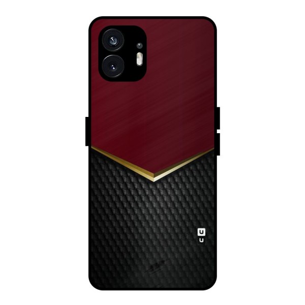 Rich Design Metal Back Case for Nothing Phone 2