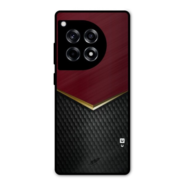 Rich Design Metal Back Case for OnePlus 12R